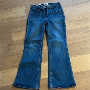 Blue Flare Jeans for Women